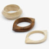 Wood Eye Bracelet Set Wood Eye Bracelet Set
