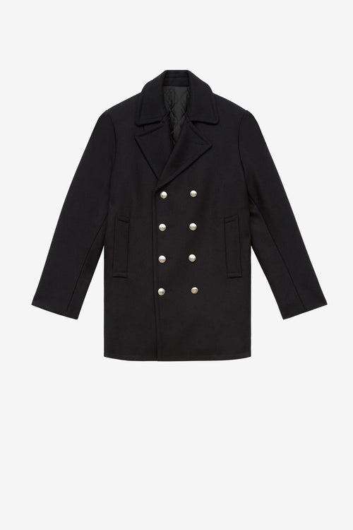 Wym Wool and Cashmere Peacoat Wym Wool and Cashmere Peacoat