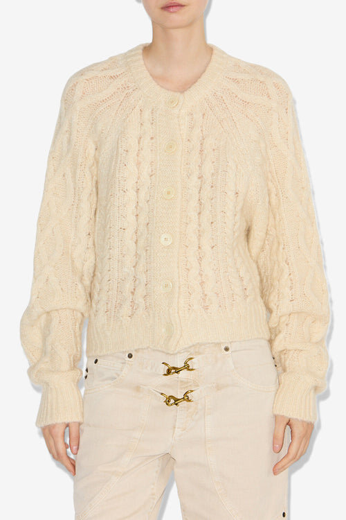 Yara Cable Knit Cardigan Yara Cable Knit Cardigan