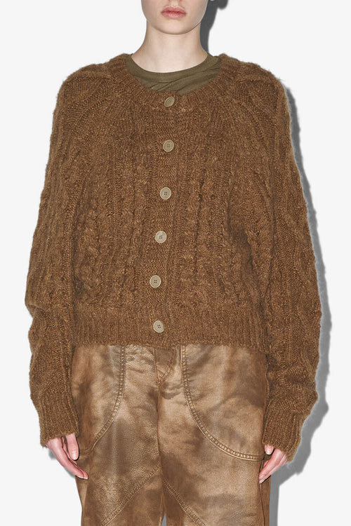 Yara Cable Knit Cardigan Yara Cable Knit Cardigan
