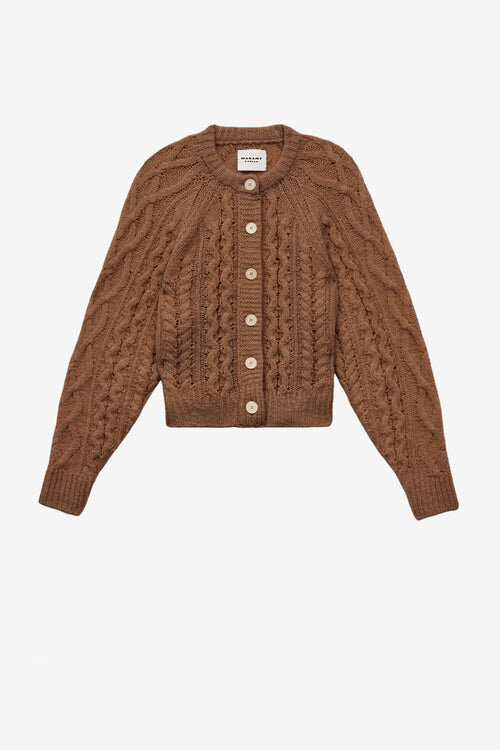 Yara Cable Knit Cardigan Yara Cable Knit Cardigan