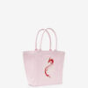 Yenky Logo-Embroidered Small Tote Bag