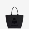 Yenky Logo-Embroidered Tote Bag in Canvas Yenky Logo-Embroidered Tote Bag in Canvas