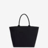 Yenky Logo-Embroidered Tote Bag in Canvas Yenky Logo-Embroidered Tote Bag in Canvas