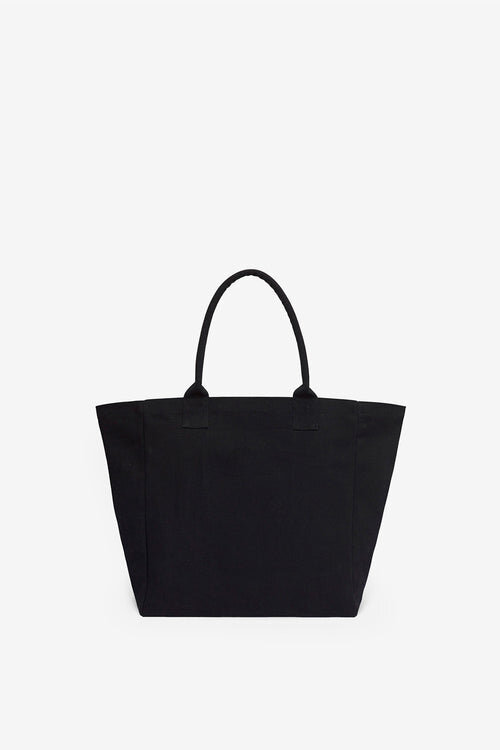 Yenky Logo-Embroidered Tote Bag in Canvas Yenky Logo-Embroidered Tote Bag in Canvas