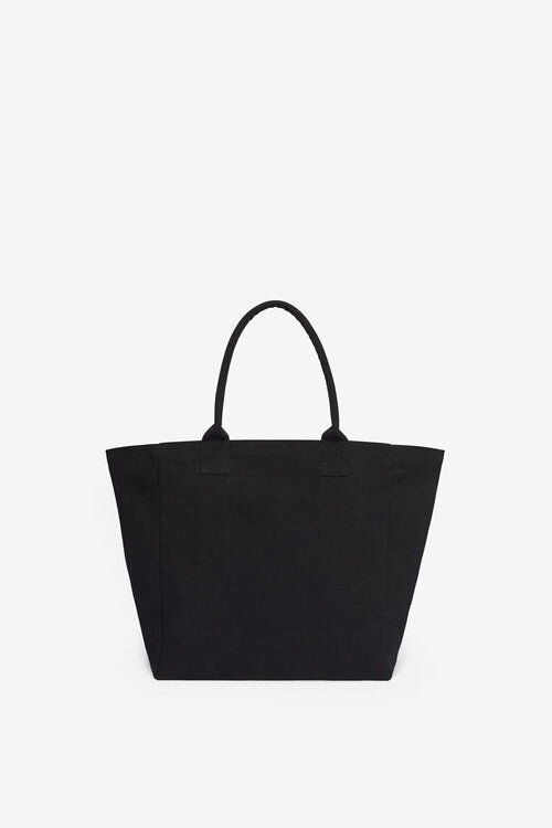Yenky Logo-Embroidered Tote Bag in Canvas Yenky Logo-Embroidered Tote Bag in Canvas