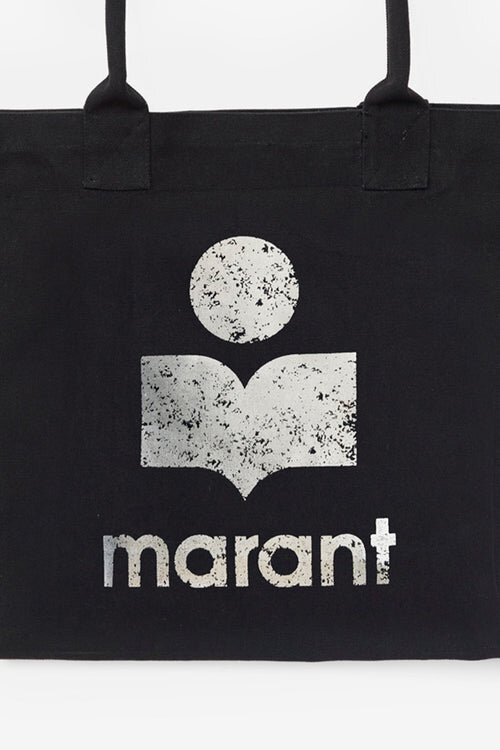 Yenky Logo-Embroidered Tote Bag in Canvas Yenky Logo-Embroidered Tote Bag in Canvas