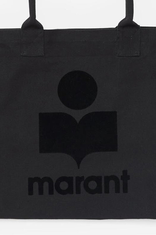 Yenky Logo-Embroidered Tote Bag in Canvas Yenky Logo-Embroidered Tote Bag in Canvas