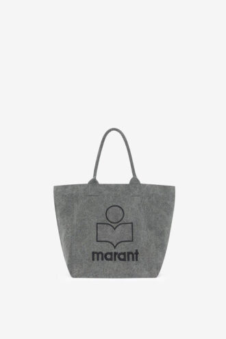 Yenky Small Cotton Logo Tote Bag