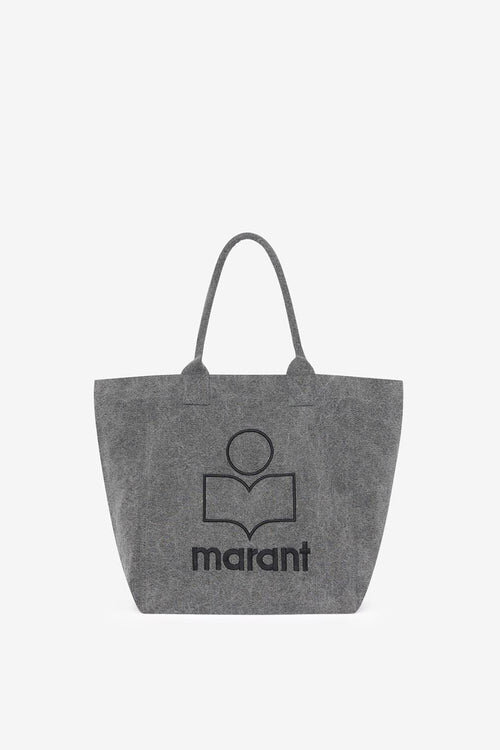 Yenky Washed Cotton Logo Tote Bag Yenky Washed Cotton Logo Tote Bag