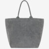 Yenky Washed Cotton Logo Tote Bag Yenky Washed Cotton Logo Tote Bag