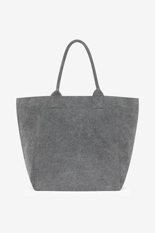 Yenky Washed Cotton Logo Tote Bag Yenky Washed Cotton Logo Tote Bag