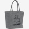 Yenky Washed Cotton Logo Tote Bag Yenky Washed Cotton Logo Tote Bag