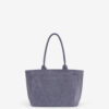 Yenky Zipped Cotton Canvas Tote Bag Yenky Zipped Cotton Canvas Tote Bag