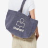 Yenky Zipped Cotton Canvas Tote Bag Yenky Zipped Cotton Canvas Tote Bag
