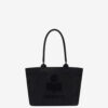 Yenky Zipped Cotton Logo Tote Bag Yenky Zipped Cotton Logo Tote Bag