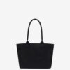 Yenky Zipped Cotton Logo Tote Bag Yenky Zipped Cotton Logo Tote Bag