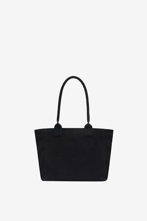 Yenky Zipped Cotton Logo Tote Bag Yenky Zipped Cotton Logo Tote Bag