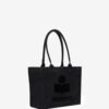 Yenky Zipped Cotton Logo Tote Bag Yenky Zipped Cotton Logo Tote Bag