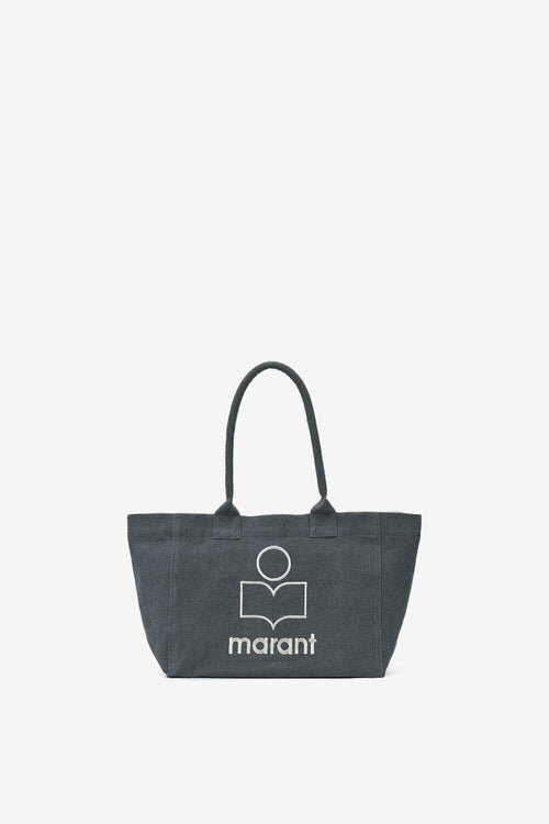 Yenky Zipped Faded Cotton Bag with Logo Yenky Zipped Faded Cotton Bag with Logo