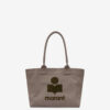 Yenky Zipped Faded Cotton Bag with Logo Yenky Zipped Faded Cotton Bag with Logo