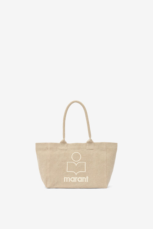 Yenky Zipped Faded Cotton Bag with Logo Yenky Zipped Faded Cotton Bag with Logo