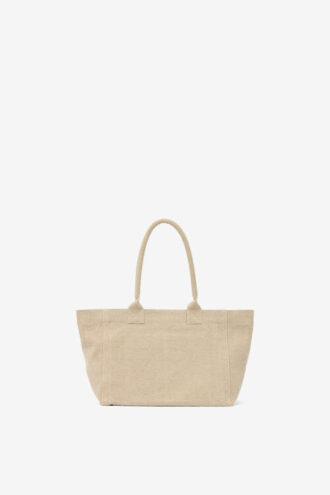 Yenky Zipped Faded Cotton Bag with Logo