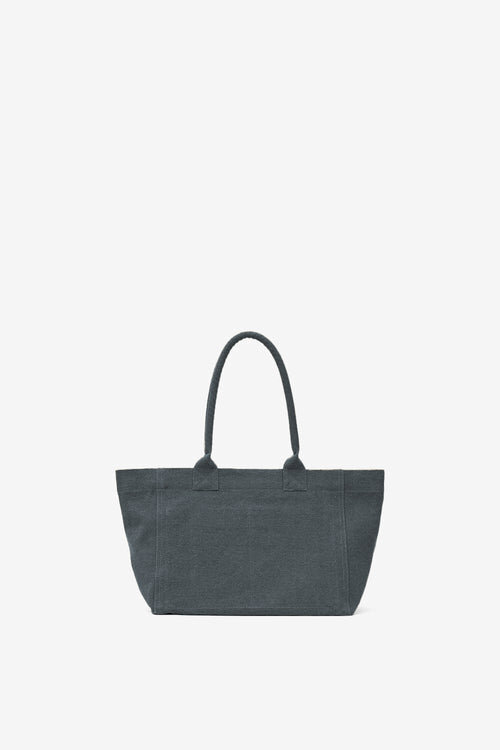 Yenky Zipped Faded Cotton Bag with Logo Yenky Zipped Faded Cotton Bag with Logo