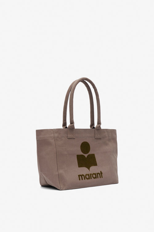 Yenky Zipped Faded Cotton Bag with Logo Yenky Zipped Faded Cotton Bag with Logo