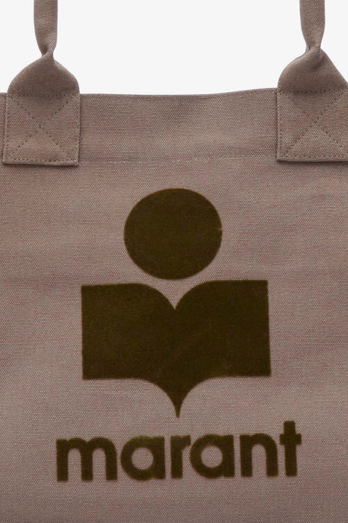 Yenky Zipped Faded Cotton Bag with Logo Yenky Zipped Faded Cotton Bag with Logo