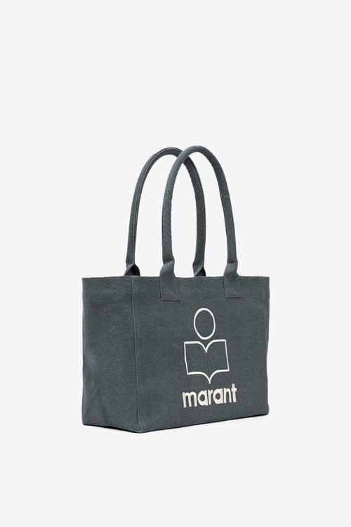 Yenky Zipped Faded Cotton Bag with Logo Yenky Zipped Faded Cotton Bag with Logo
