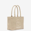 Yenky Zipped Faded Cotton Bag with Logo Yenky Zipped Faded Cotton Bag with Logo