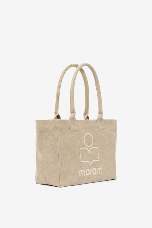 Yenky Zipped Faded Cotton Bag with Logo Yenky Zipped Faded Cotton Bag with Logo