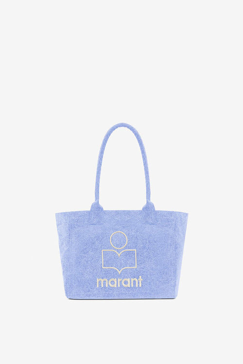 Yenky Zipped Washed Cotton Logo Tote Bag Yenky Zipped Washed Cotton Logo Tote Bag