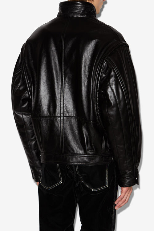 Yosri Vintage Leather Jacket Yosri Vintage Leather Jacket