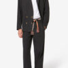 Yostin Pleated Relaxed Fit Cotton Pants Yostin Pleated Relaxed Fit Cotton Pants