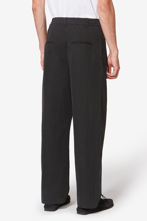 Yostin Pleated Relaxed Fit Cotton Pants Yostin Pleated Relaxed Fit Cotton Pants