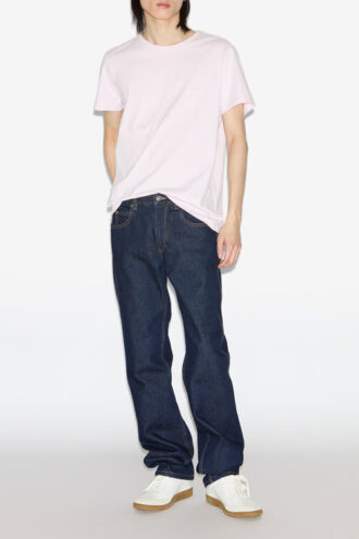 Zafferh Short-Sleeve Plain-Colored Cotton T-Shirt Zafferh Short-Sleeve Plain-Colored Cotton T-Shirt