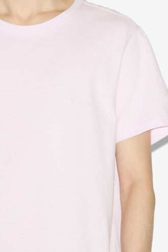 Zafferh Short-Sleeve Plain-Colored Cotton T-Shirt Zafferh Short-Sleeve Plain-Colored Cotton T-Shirt