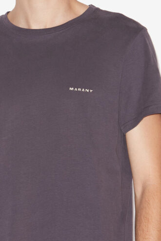 Zafferh Short-Sleeve Plain-Colored Cotton T-Shirt Zafferh Short-Sleeve Plain-Colored Cotton T-Shirt