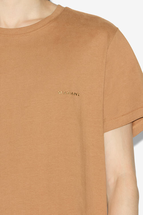 Zafferh Short-Sleeve Plain-Colored Cotton T-Shirt Zafferh Short-Sleeve Plain-Colored Cotton T-Shirt