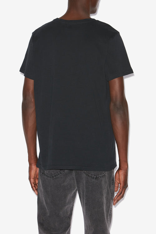 Zafferh Short-Sleeve Plain-Colored Cotton T-Shirt Zafferh Short-Sleeve Plain-Colored Cotton T-Shirt