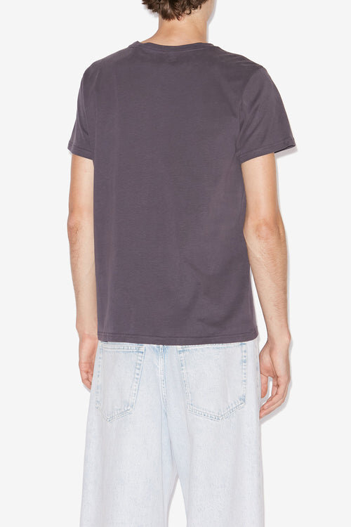 Zafferh Short-Sleeve Plain-Colored Cotton T-Shirt Zafferh Short-Sleeve Plain-Colored Cotton T-Shirt