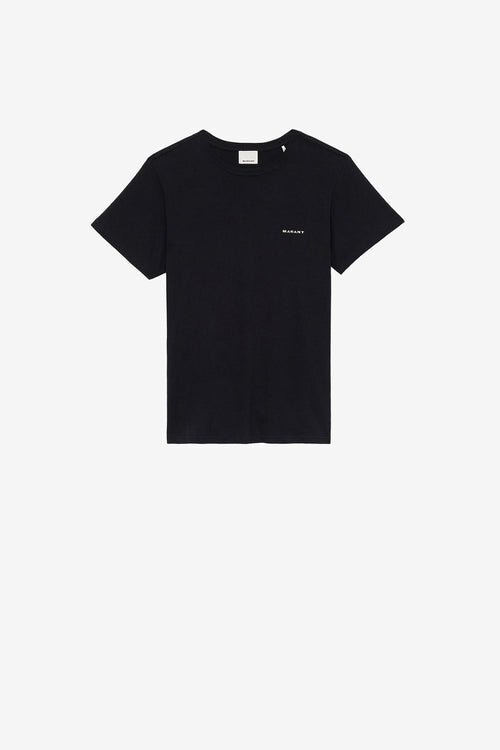 Zafferh Short-Sleeve Plain-Colored Cotton T-Shirt Zafferh Short-Sleeve Plain-Colored Cotton T-Shirt