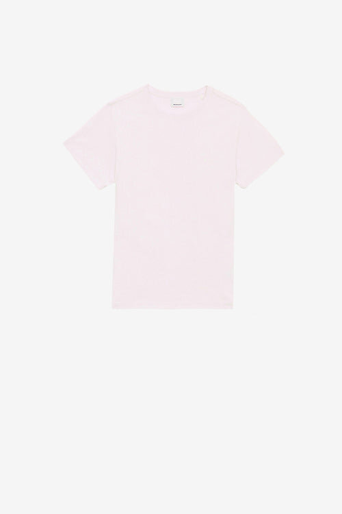 Zafferh Short-Sleeve Plain-Colored Cotton T-Shirt Zafferh Short-Sleeve Plain-Colored Cotton T-Shirt