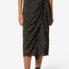 Zaine Flowing Origami Print Skirt Zaine Flowing Origami Print Skirt