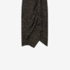 Zaine Flowing Origami Print Skirt Zaine Flowing Origami Print Skirt