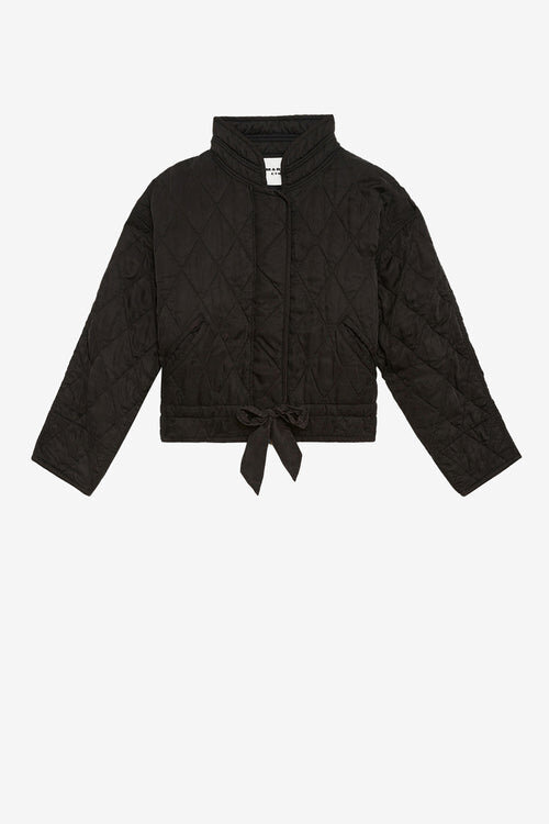 Zakiane Quilted Satin Jacket Zakiane Quilted Satin Jacket