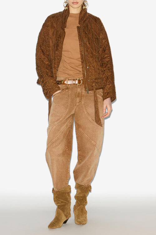 Zakiane Quilted Satin Jacket Zakiane Quilted Satin Jacket