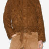 Zakiane Quilted Satin Jacket Zakiane Quilted Satin Jacket